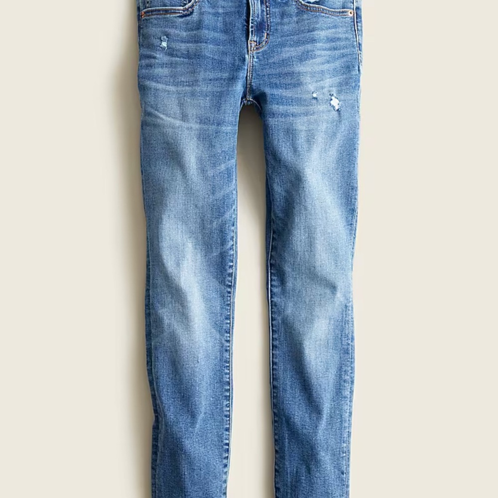 J. Crew Toothpick Skinny Jeans Horseshoe Wash 27